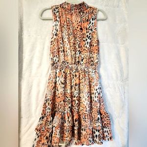 Spring Leopard Print Dress